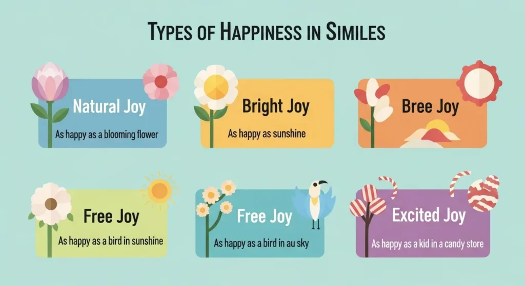 As happy as a blooming flower