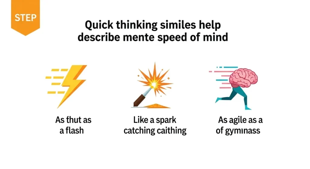 Similes for Quick Thinking