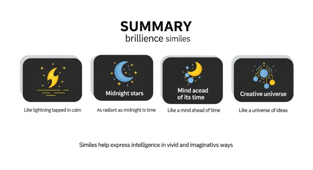 Similes for Uncommon Brilliance