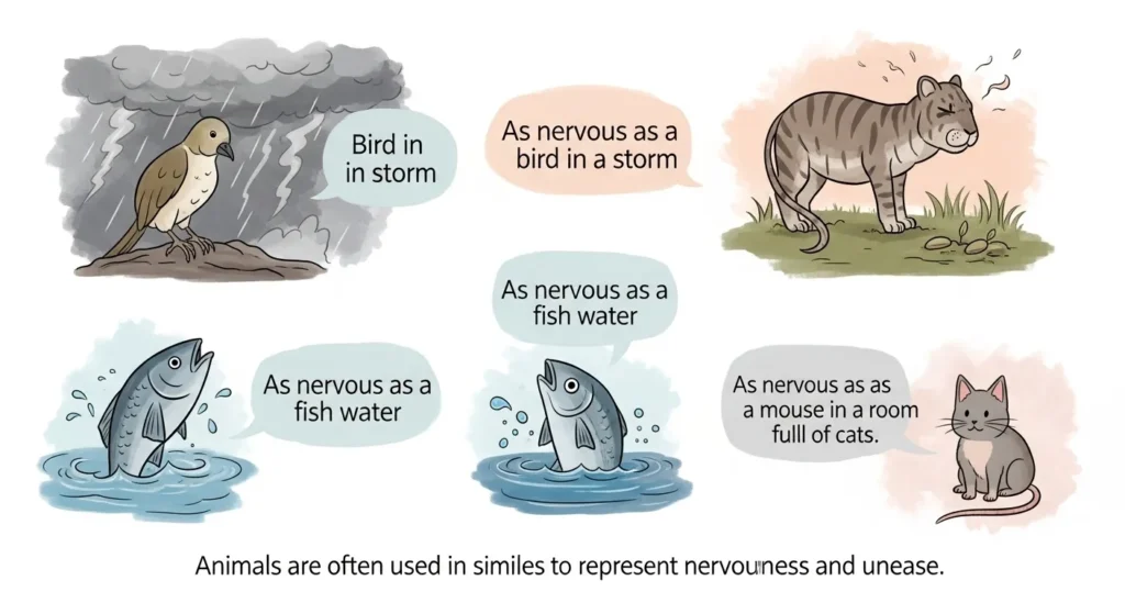 As nervous as a kid on the first day of school