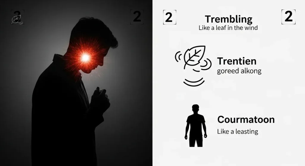 As still as a statue