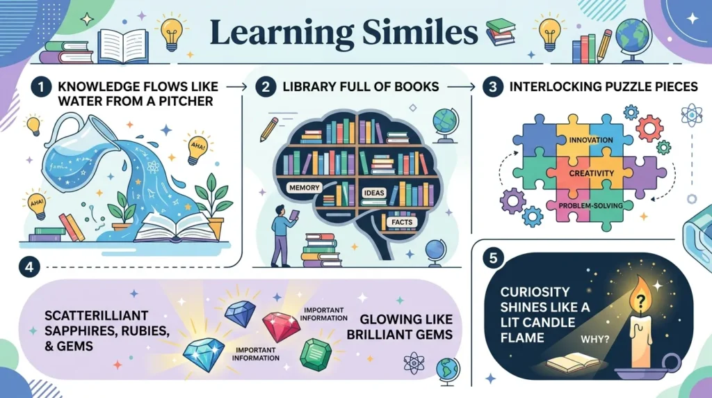 Learning & Lessons Similes