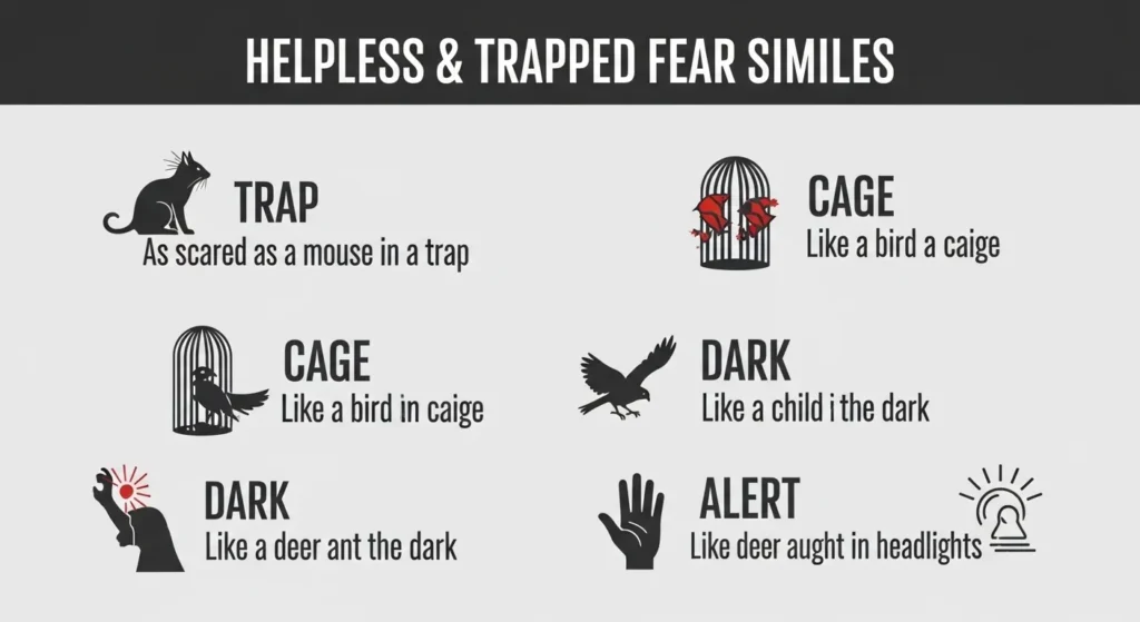 Like a bird in a cage