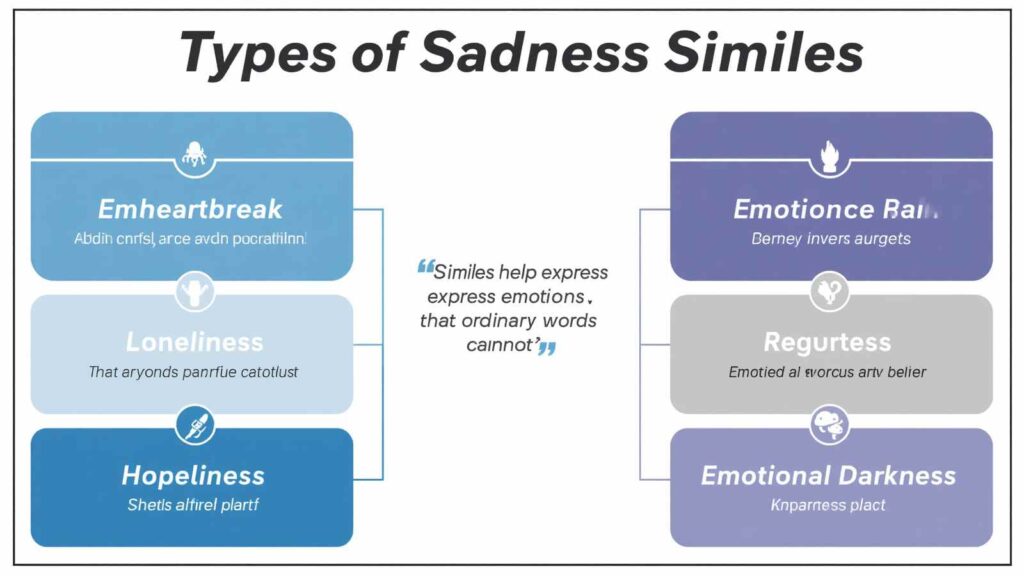  Short and Simple Similes for Sadness