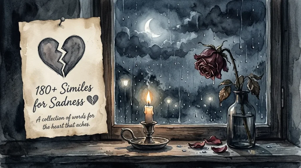 Simile for Sadness