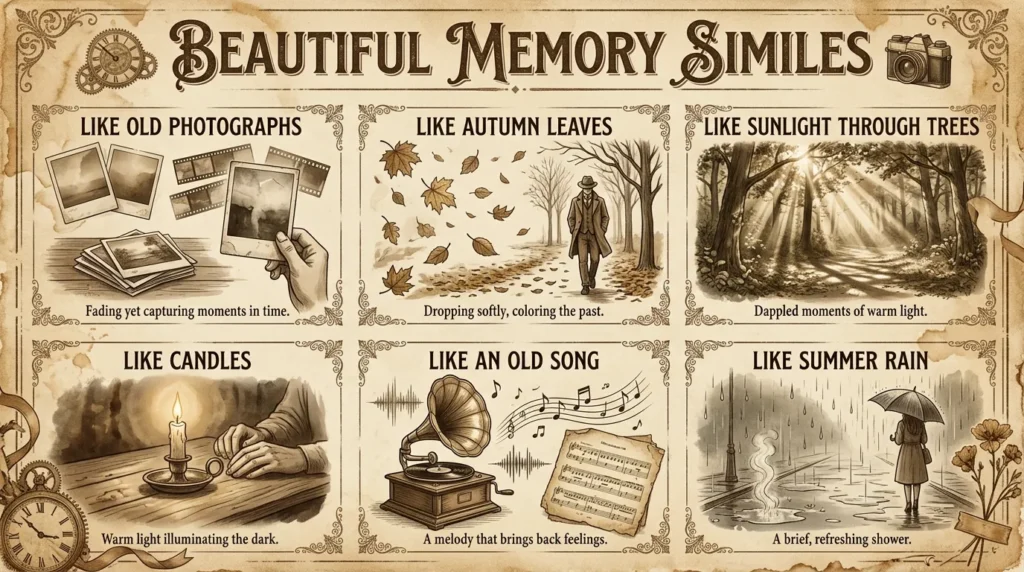 Similes for Beautiful Memories