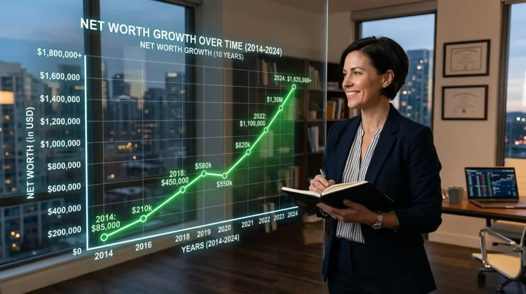 Net Worth Growth Over Time