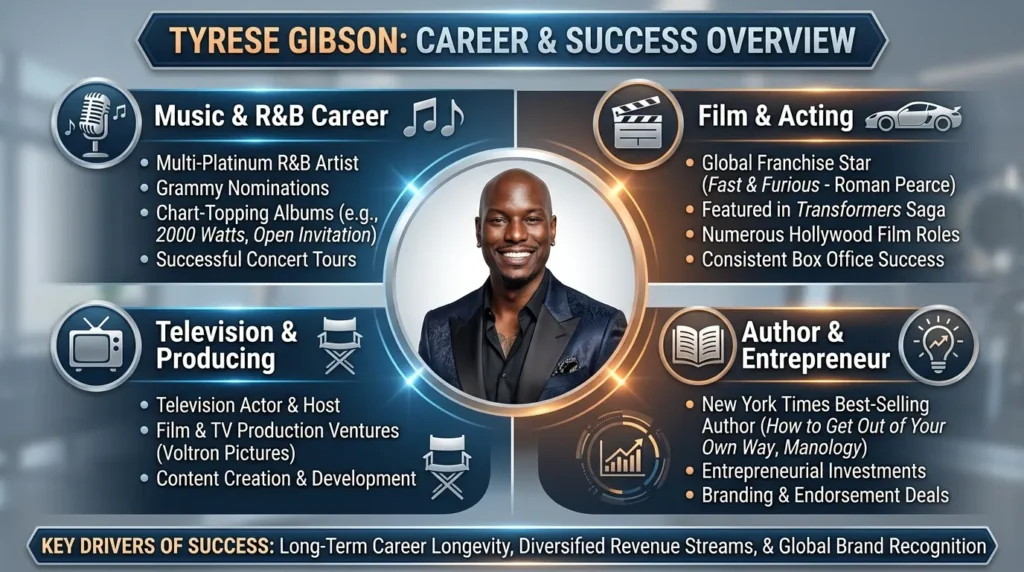 Tyrese Gibson Net Worth Overview