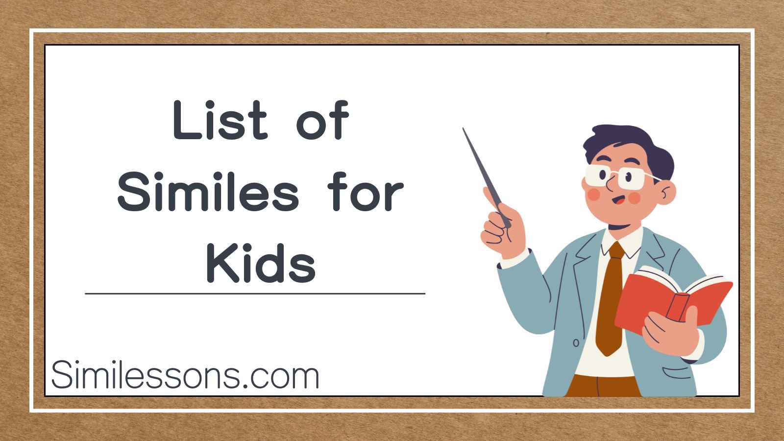 List of Similes for Kids