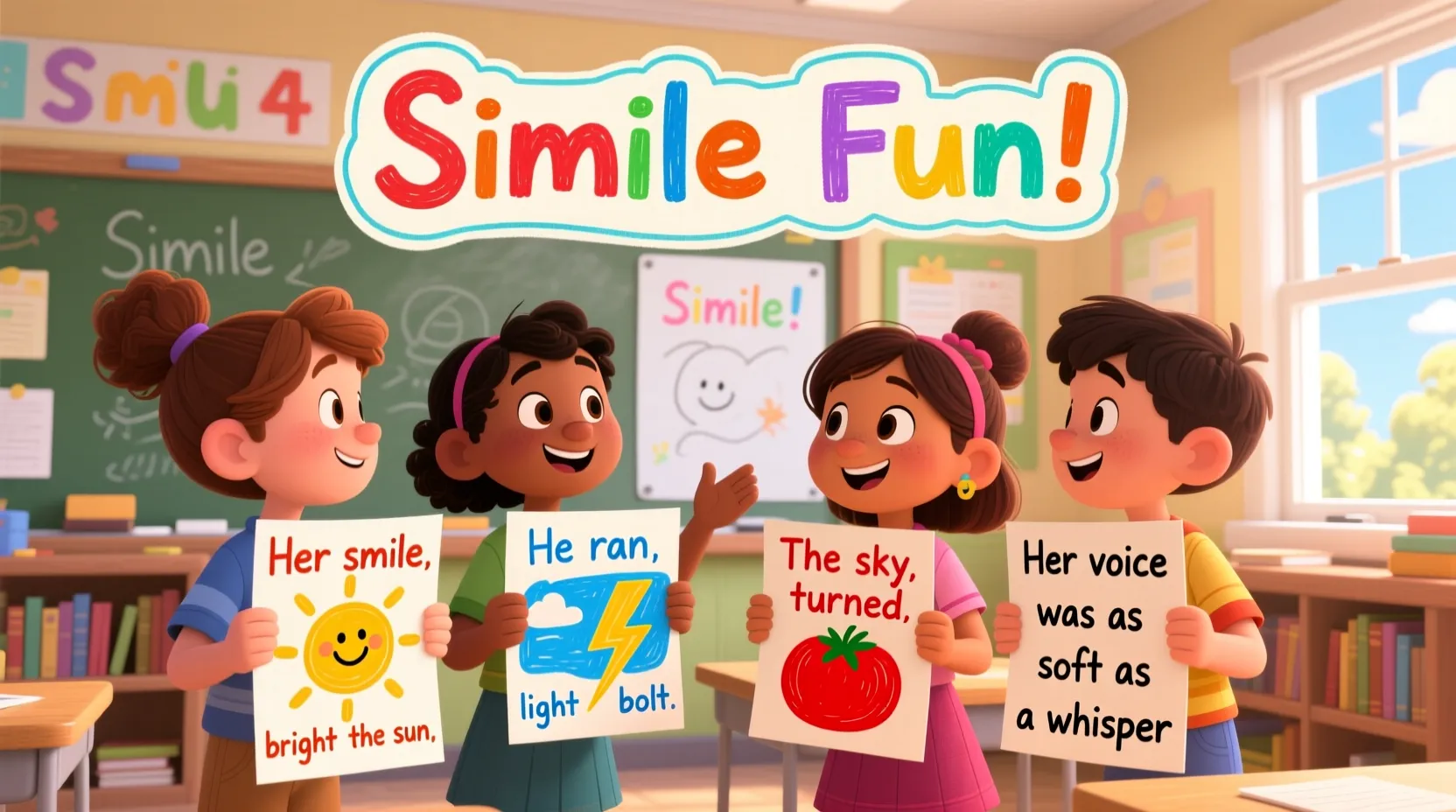 Similes Examples for Grade 4