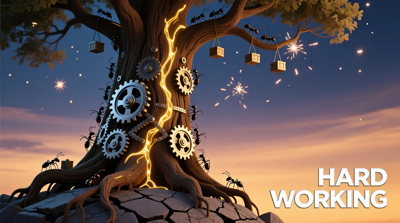 Similes for Hard Working