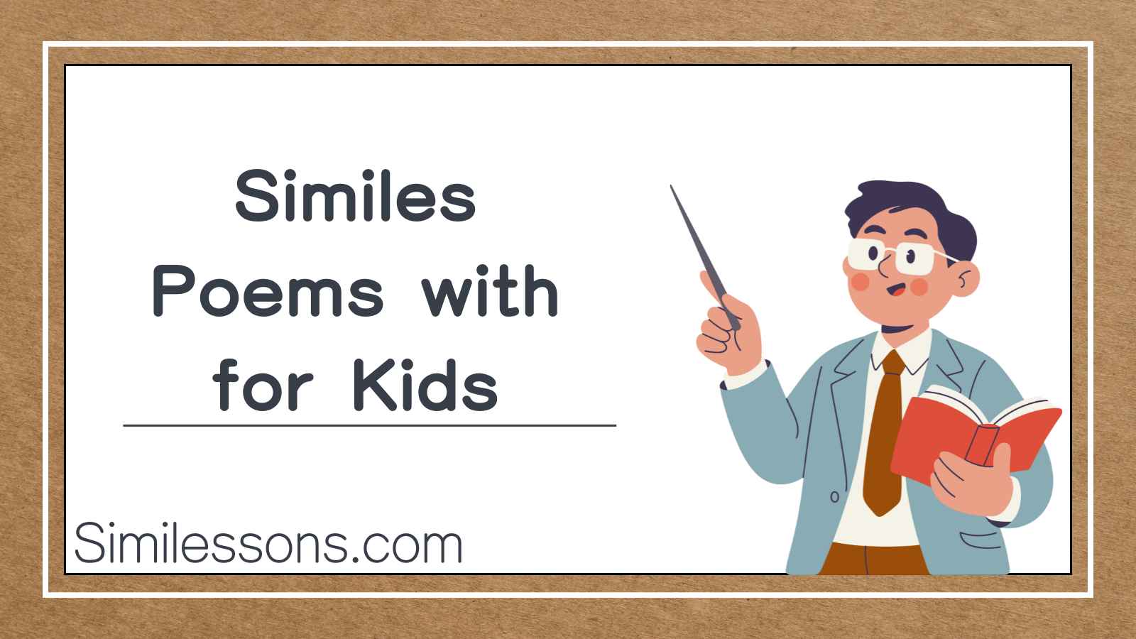 Similes Poems with for Kids