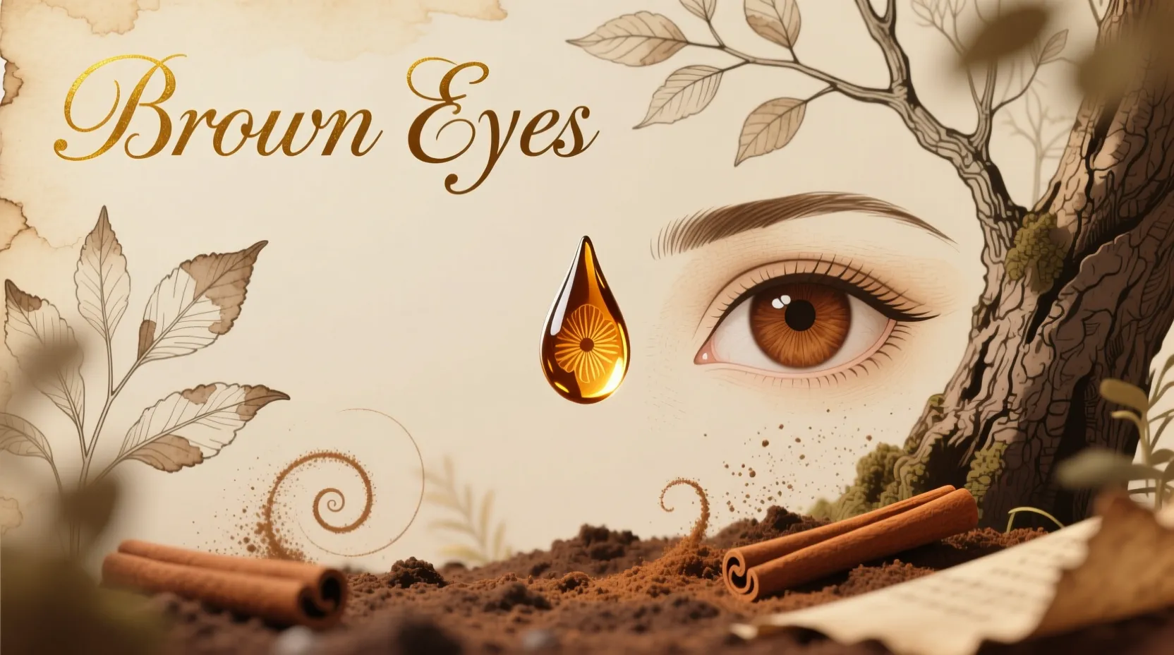 Similes for Brown Eyes