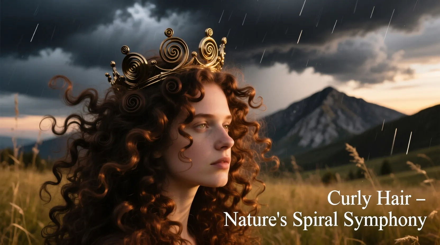 Similes for Curly Hair