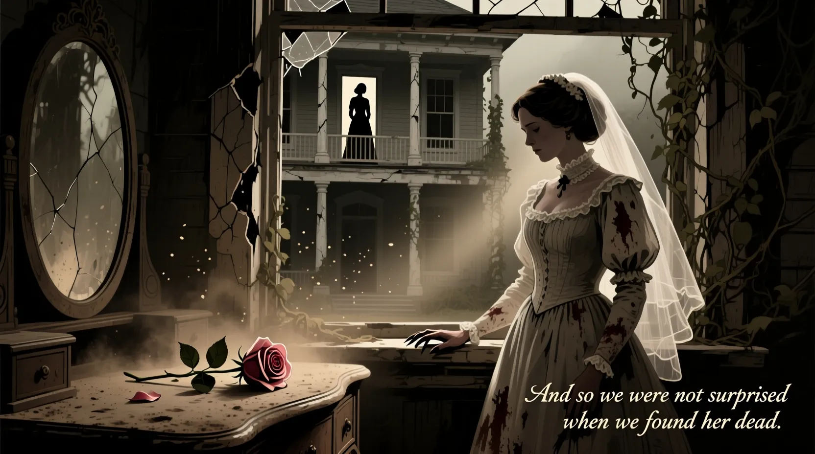 Similes in A Rose for Emily