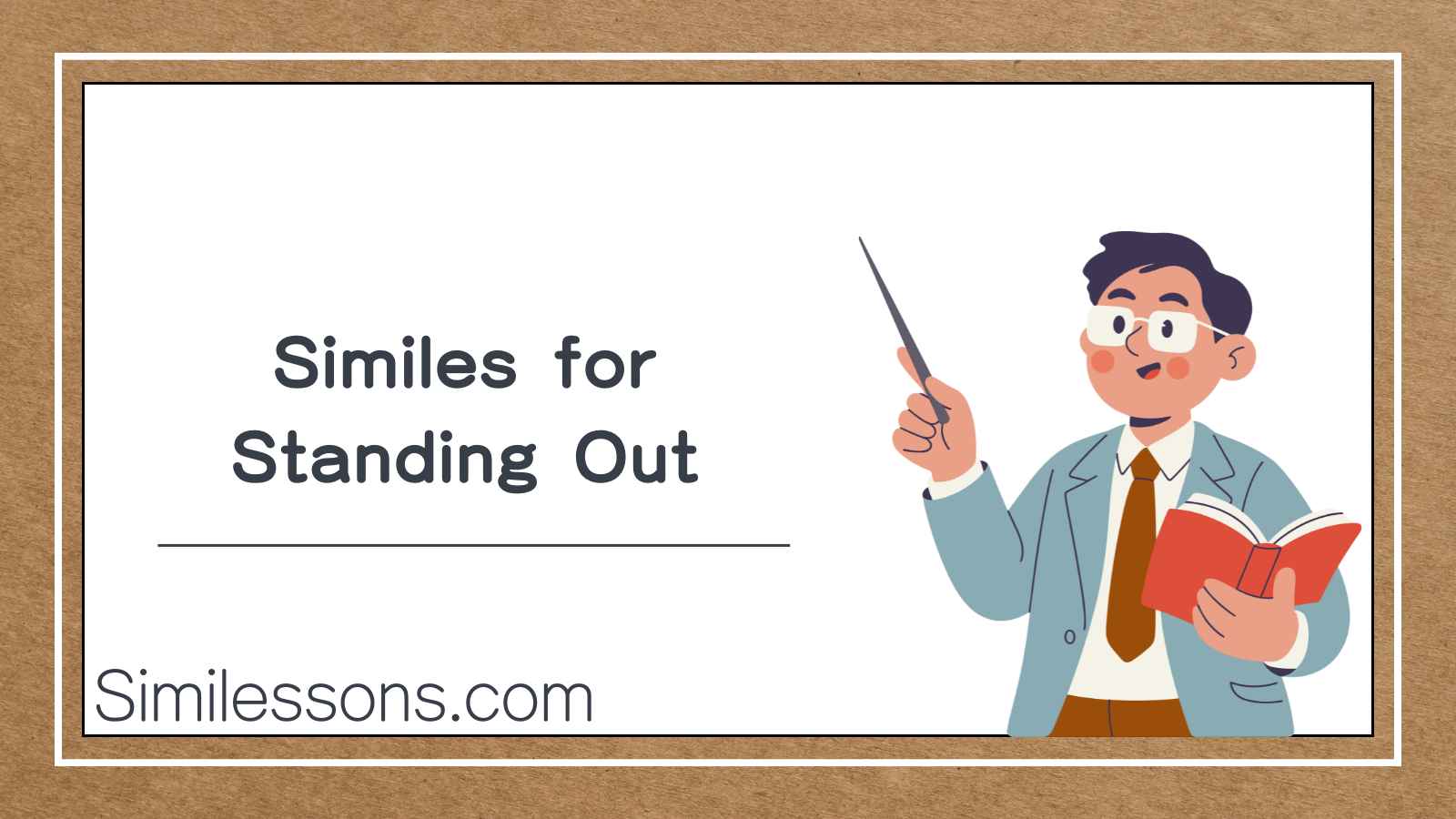 Similes for Standing Out