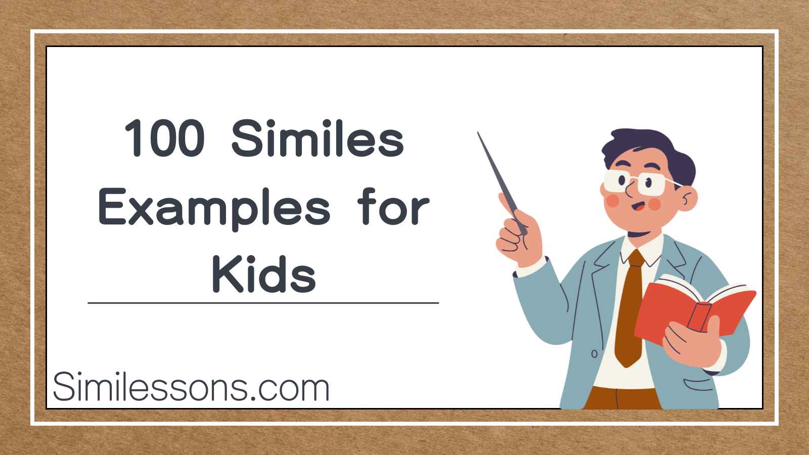 100 Similes Examples for Kids