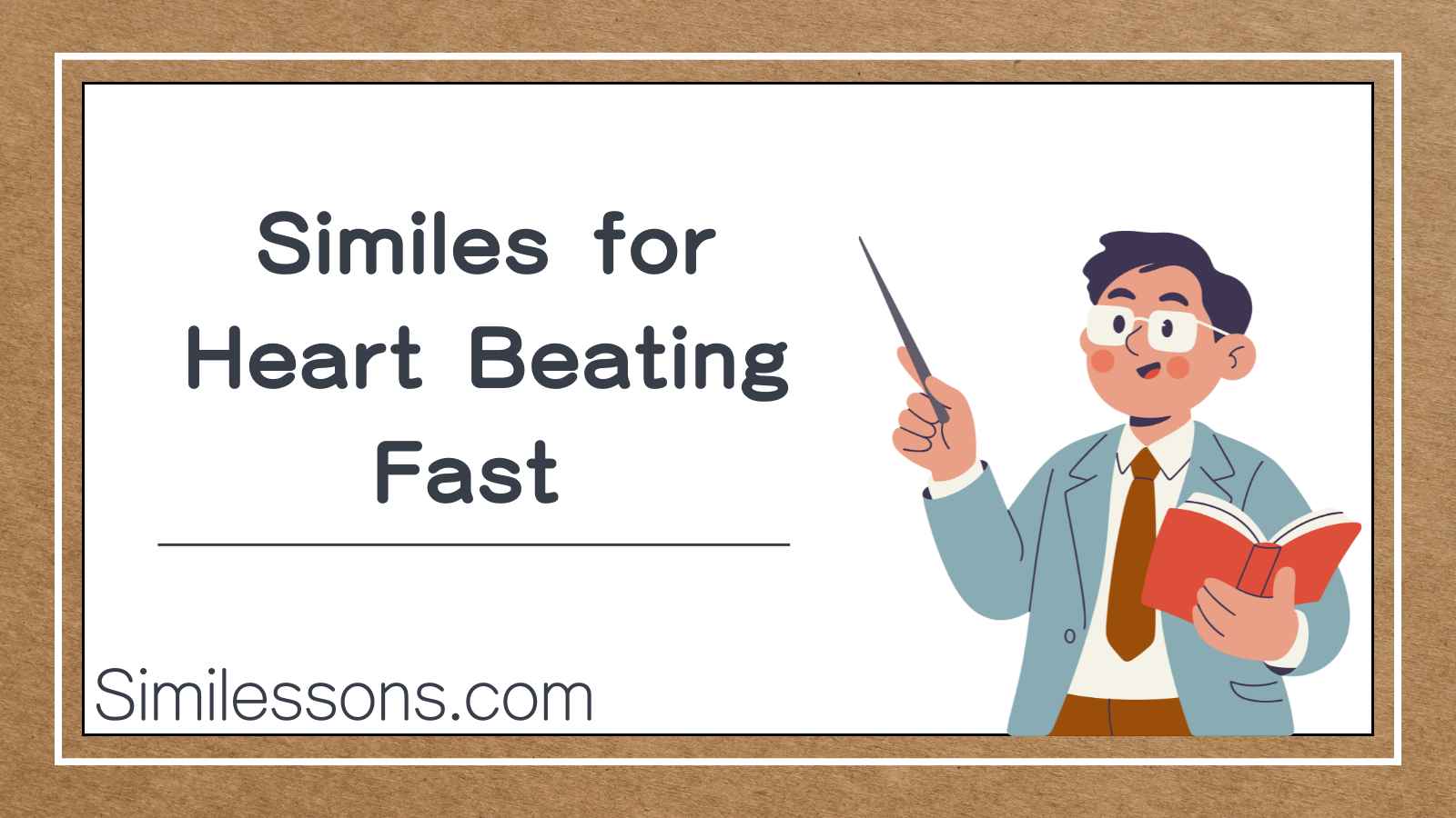 Similes for Heart Beating Fast