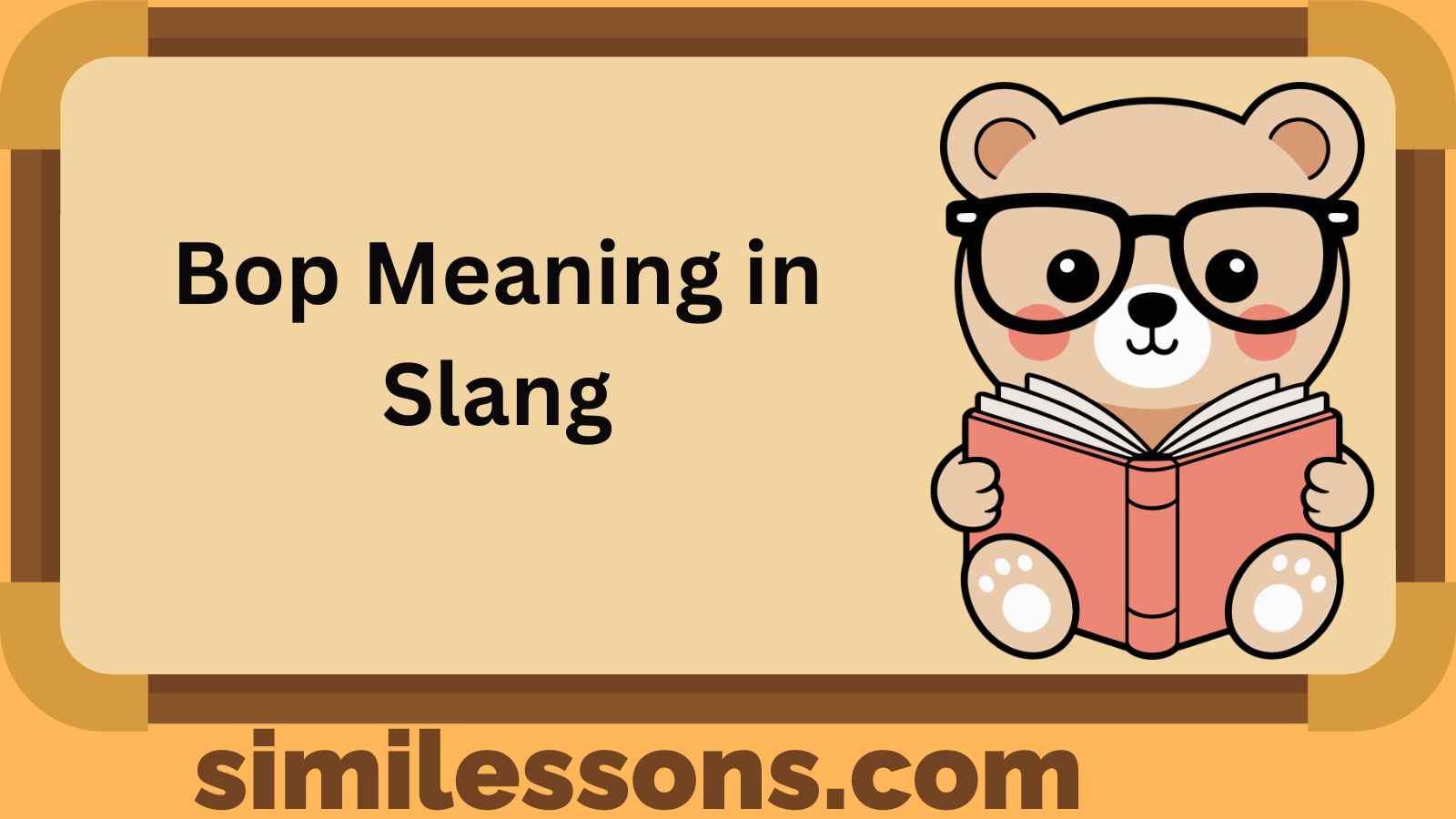 Bop Meaning in Slang