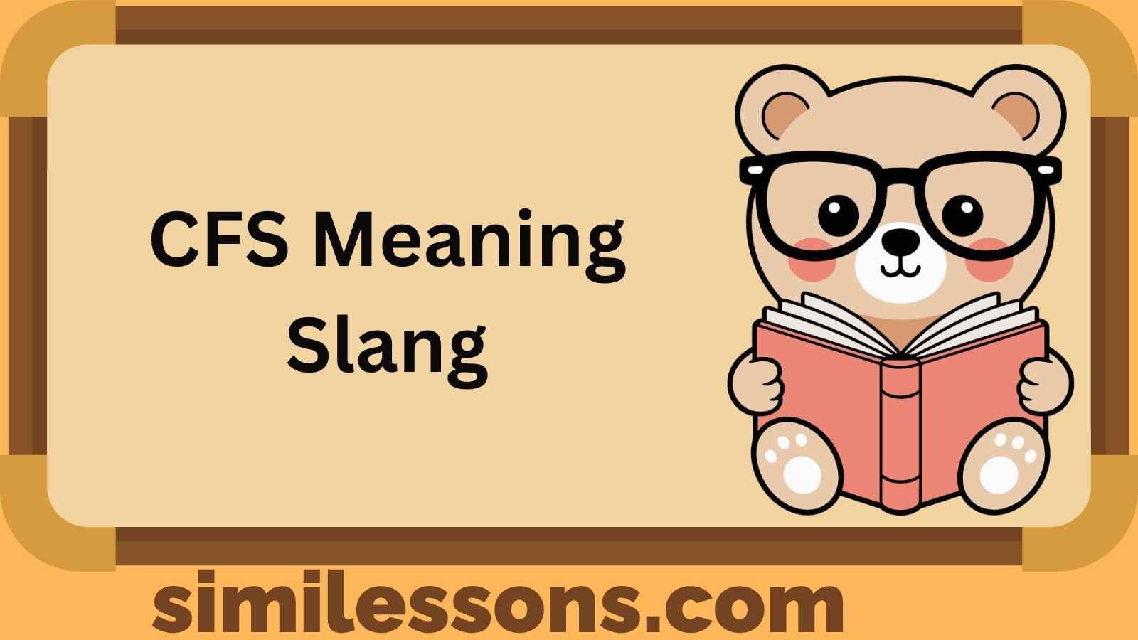 CFS Meaning Slang