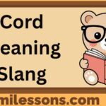 Cord Meaning Slang