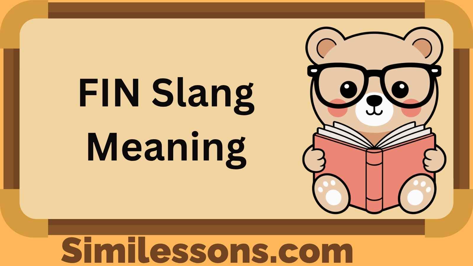 FIN Slang Meaning