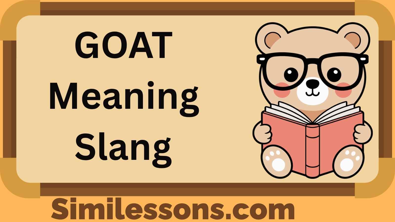 GOAT Meaning Slang