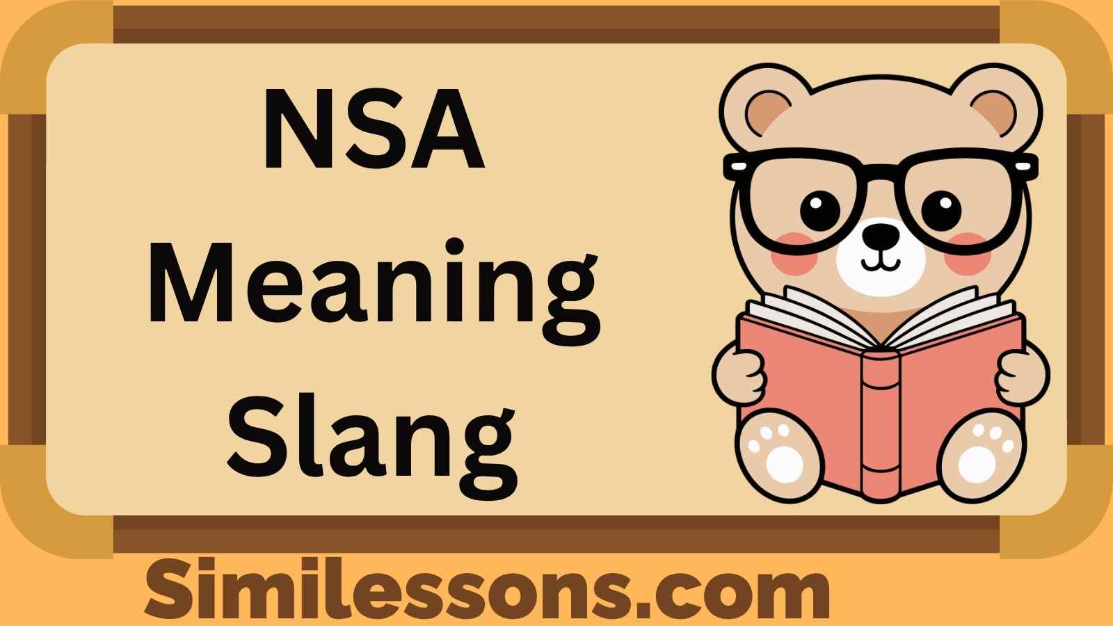 NSA Meaning Slang