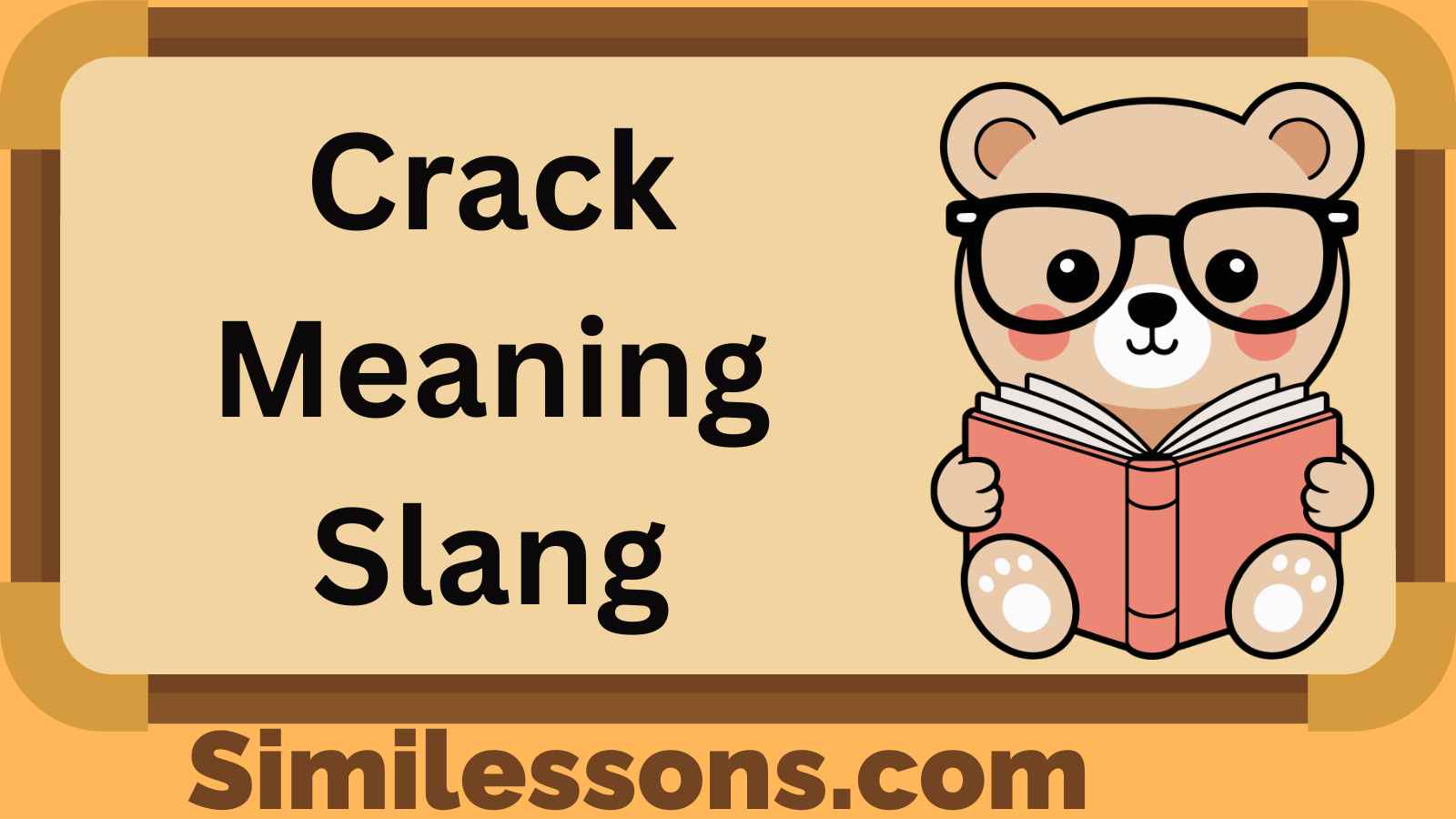 Crack Meaning Slang