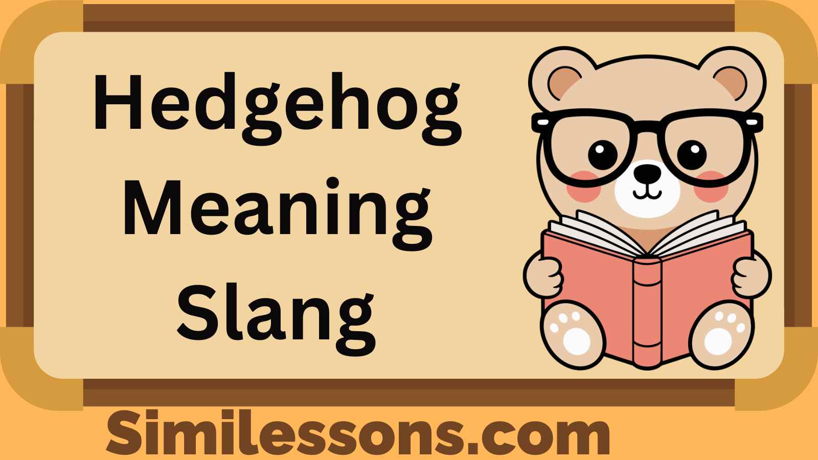 Hedgehog Meaning Slang