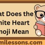 What Does the White Heart Emoji Mean