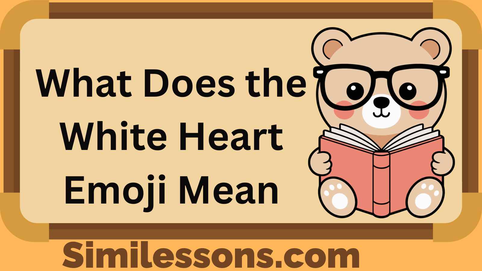 What Does the White Heart Emoji Mean