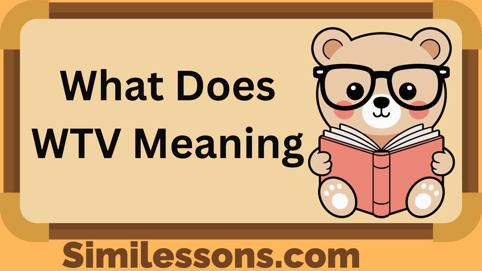 What Does WTV Meaning