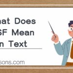 What Does BSF Mean in Text