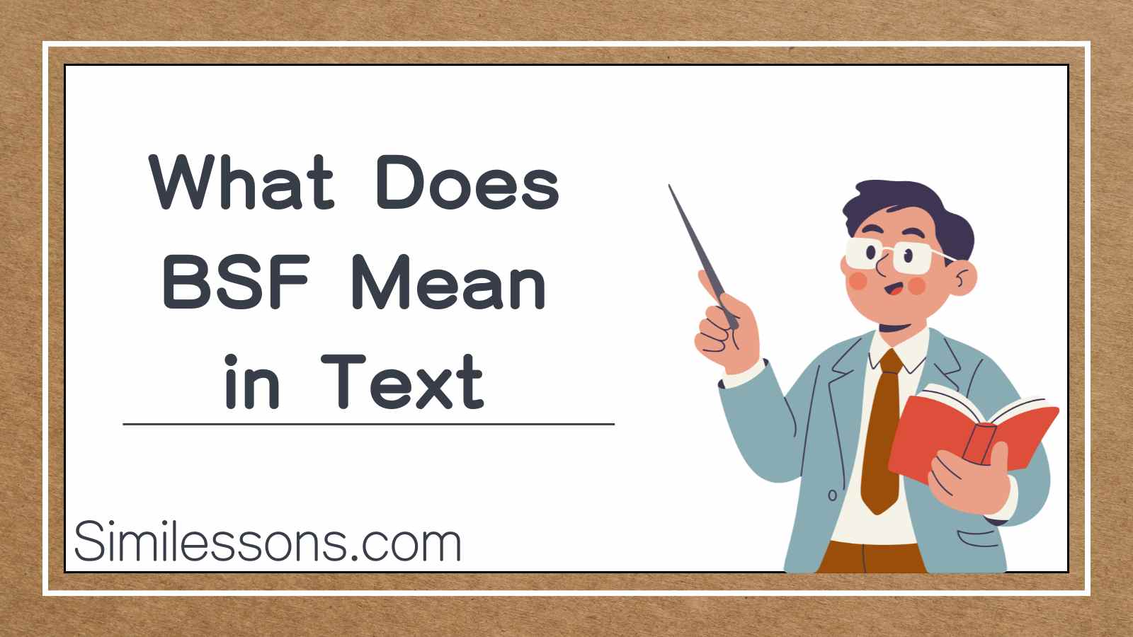 What Does BSF Mean in Text