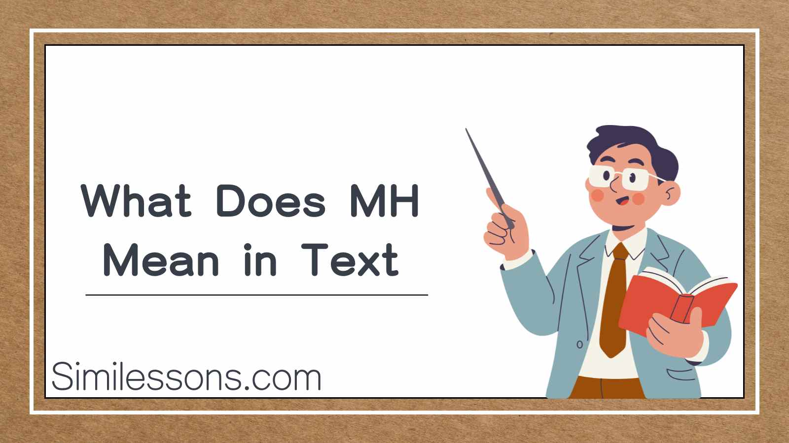 What Does MH Mean in Text
