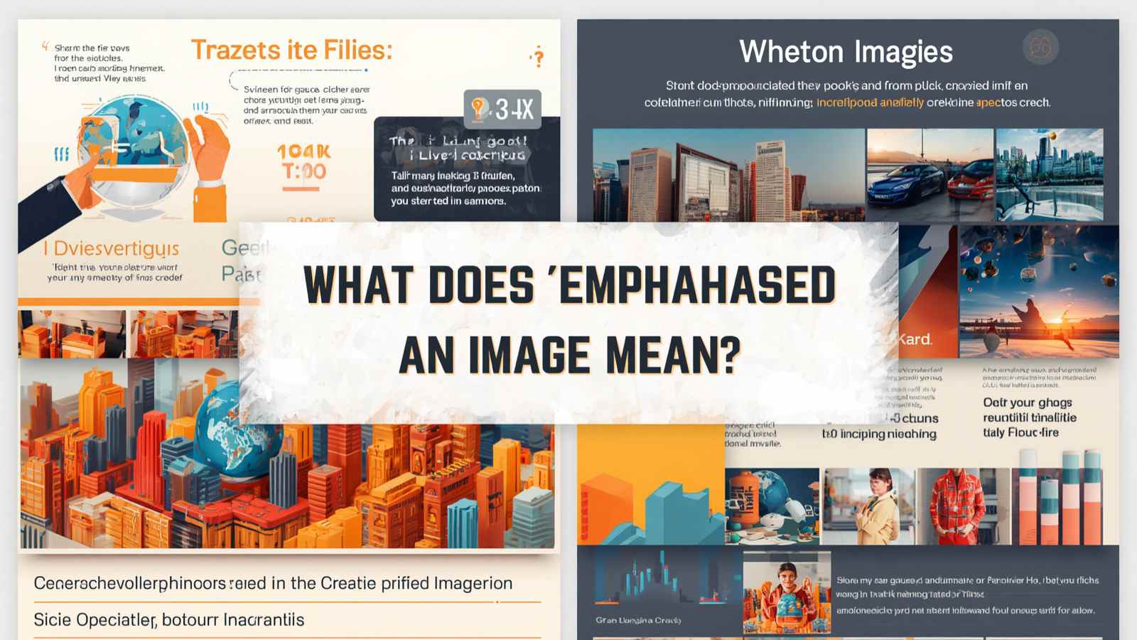 What Does Emphasized an Image Mean