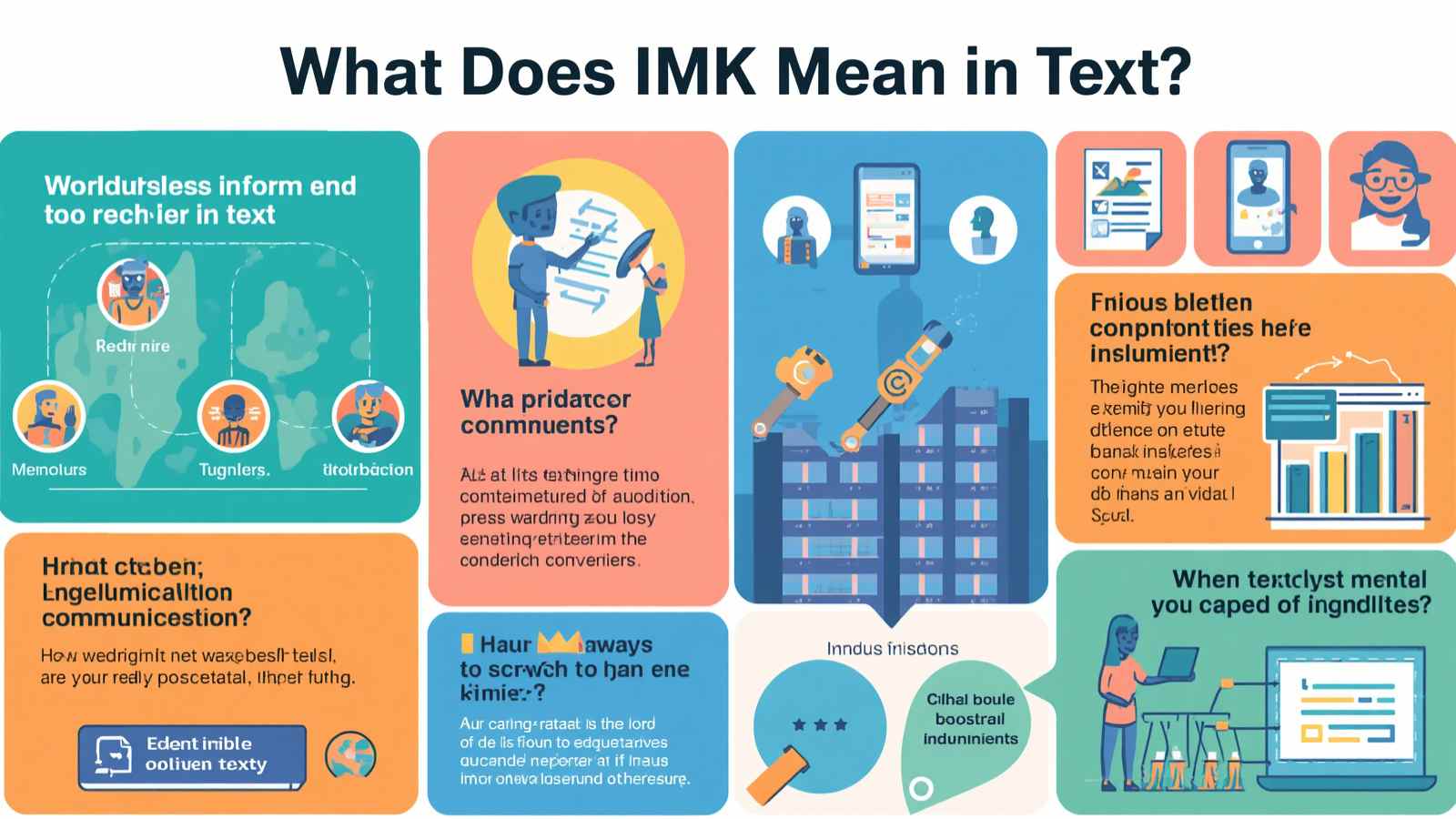 What Does IMK Mean in Text