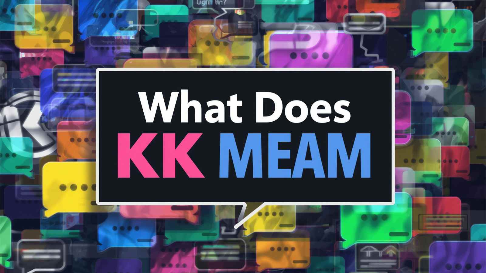 What Does KK Mean in Chat